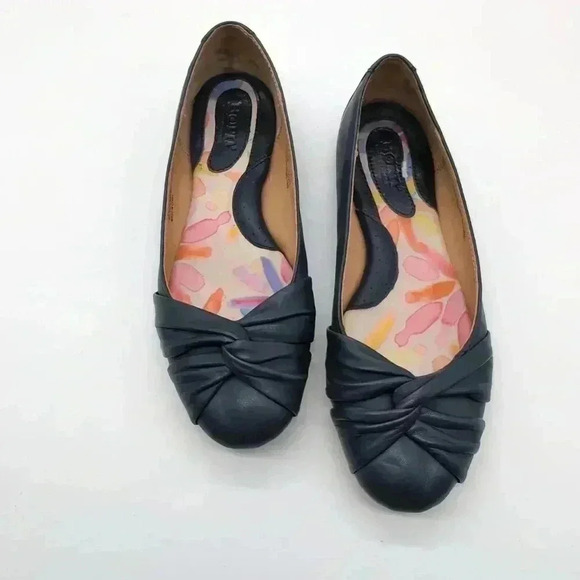 Born Molly Driving Flats Shoes sz 8 Navy Blue - Picture 8 of 9